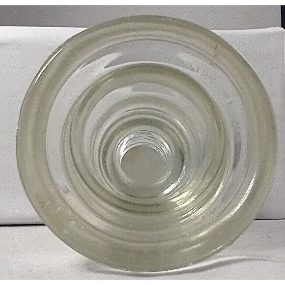 Vintage Hemingray #45 Made in USA 47-40 Clear Glass Insulator -read description - Picture 8 of 8